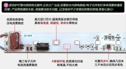 深圳市寶安區(qū)沙井鑫源晶照明 LED護(hù)欄管數(shù)碼管供應(yīng)專家，5050貼片全面引領(lǐng)燈具新潮流